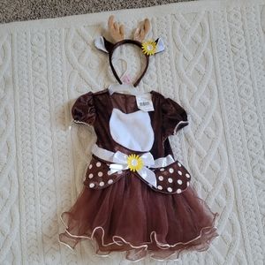 Baby girl deer costume